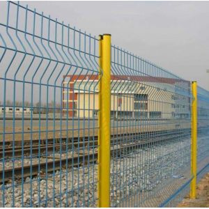 3D Garden Fence Curvy Welded Wire Mesh Fence
