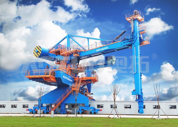 Quality Industry Coal Unloader / Coal Unloading System 7min Boom Hoisting Time One Way for sale