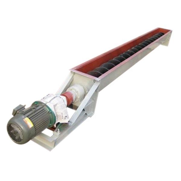 2024 U-Shaped Steel Screw Auger Conveyor with Motor Bearing Gear Provided After-sales Service