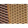 Buy cheap Building Aluminum Expanded Metal Wire Mesh 3.0mm Thickness Anodized from wholesalers