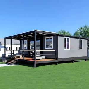 Wholesale Prefabricated Expansion Container House with Balcony Layout for 3 Bedrooms from china suppliers