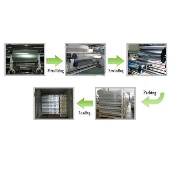 Custom Printing Soft Heat Sealable Silver Metallized Bopp Film for Flexible Packaging