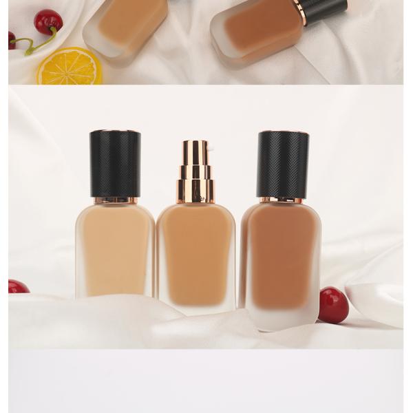 Face Makeup Full Coverage Waterproof Long Lasting Liquid Foundation Custom Logo Cream For Oil Skin Concealer Cosmetics