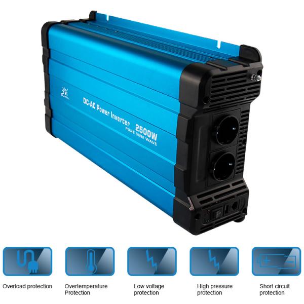 Stable Off Grid Pure Sine Wave Power Inverter Single Output With 2.1A USB