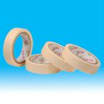colorful white / tan crepe peper low tack masking tape of heat resistant