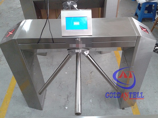 Mechanism Access Control Turnstile Tripod Turnstile Gate Barcode Reader Entrance And Exit