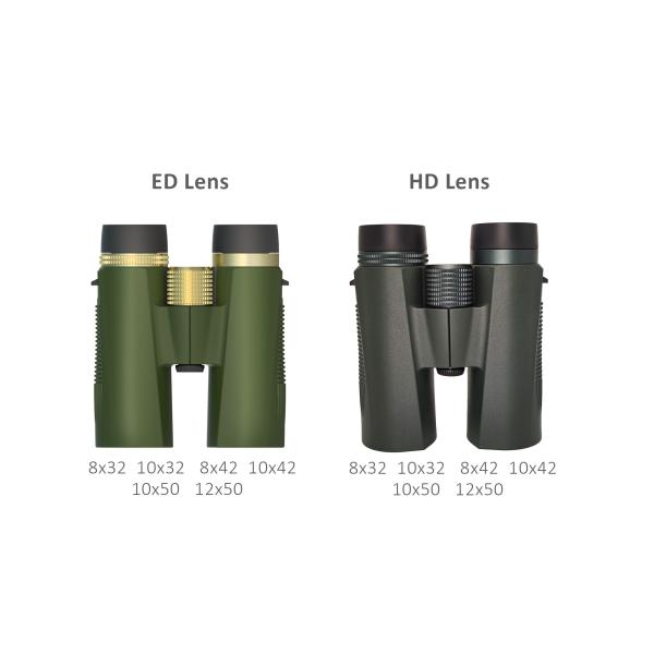 10x42 ED HD Binoculars Roof Waterproof For Bird Watching Travel Stargazing