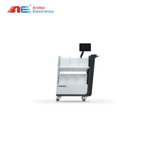Wholesale Mobile Inventory Trolly Library RFID Reader Smart Book Management Device from china suppliers