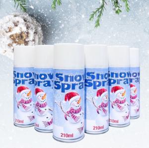China EN71 Snowman Snow Spray Christmas Tree Window Glass Stencil Party Decor on sale
