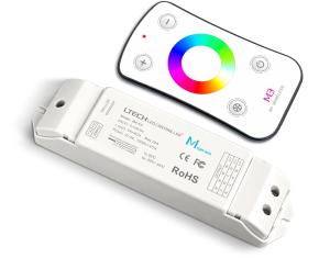 China Wireless Rgb Wifi Led Strip Controller Strong Obstructions Penetrating Ability on sale