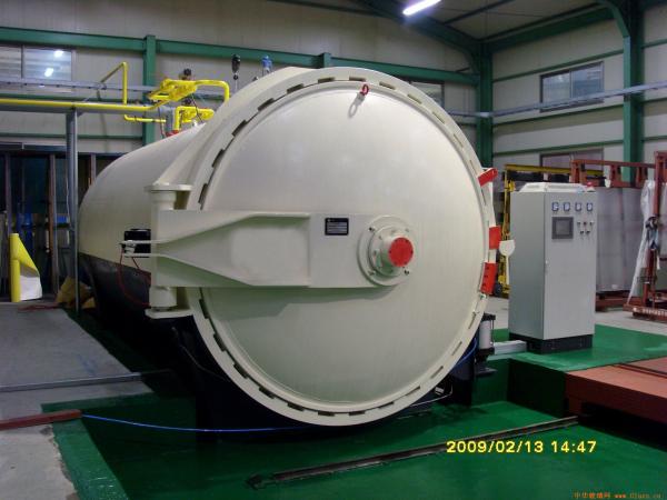 Quality Glass laminating autoclave with automatic PLC control system and high quality for sale