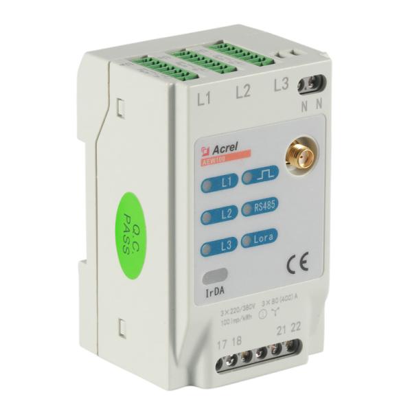 Quality Accuracy Class 1 Active KWh 3 Phase Wireless Energy Meter AEW100 for sale