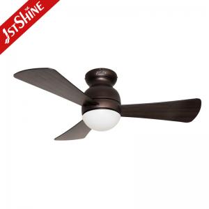 China RoHS 42inch Color Changing Modern Fan Ceiling Lights With 3 MDF Blades on sale