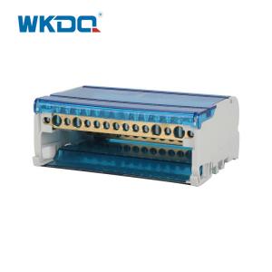 China UK 415 Power Distribution Terminal Block , Small Screw Terminal Block on sale