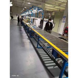China Automatic Grade Split Type Air Conditioner Assembly Line Roller Conveyor Line on sale