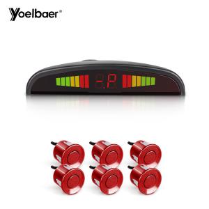 Rear Front Reverse Parking Sensor Plastic With Digital LED Color Display
