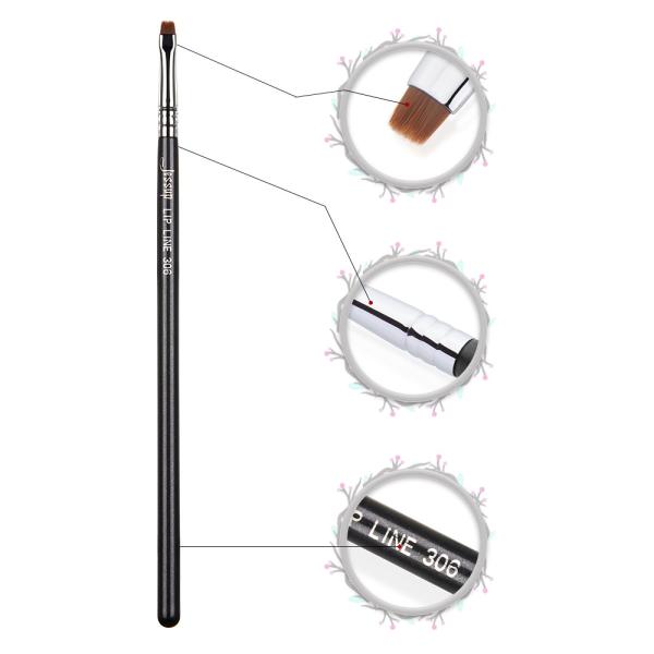 Portable Precision Makeup Brushes Paddle Shape Lip Liner Brush S139-306