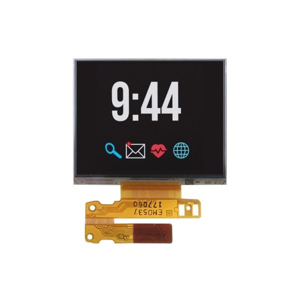 Transflective 1.28 Inch Sunlight Readable TFT, 205x148 24 Pins RGB 6 BIT Interface, LCD Display