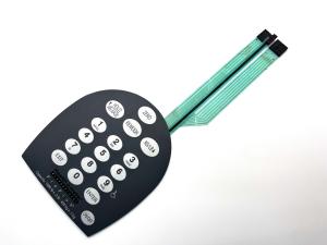 China Customizable Embossing Waterproof Push Button Switch 3M Adhesive on sale