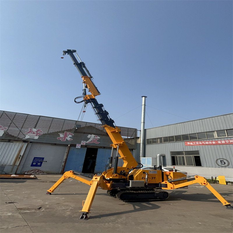 Steel Spider Crane with 2500kg Load Capacity for Safe Operation