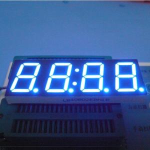 Wholesale 0.8 Inch 4 Digit Seven Segment Led Display Ultra Bright Blue Stable Performance from china suppliers