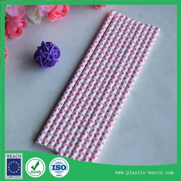 Straight Paper water drinking straws drink anywhere straw