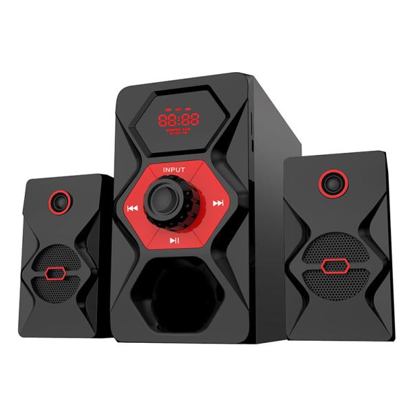 OEM 30W Subwoofer 2.1 Laptop Speakers With 3 Inch Satellite Size