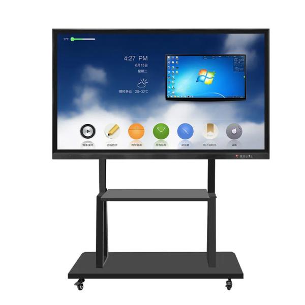 Quality 4K LCD Smart Interactive Whiteboard 20 Points For Meeting Room for sale