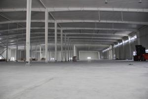 industrial prefabricated steel structure warehouse for logistic storage
