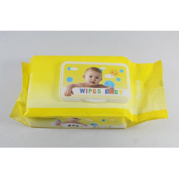 Spunlace Non Woven Wet Wipes Z / C Fold , Portable Travel Baby Face Wipes