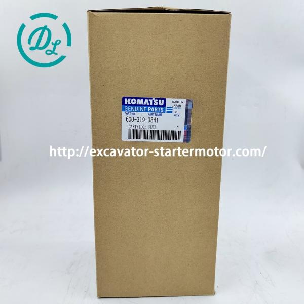 EexcavaStart Komatsu PC400-7 PC400-8 Fuel Filter OEM 600-319-3841