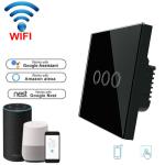 Wireless Wifi Light Switch led light touch switch AC90-240V EU standard smart