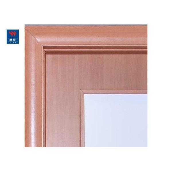 UL Hotel Security Solid Wooden 8mm Fire Rated Glass Doors