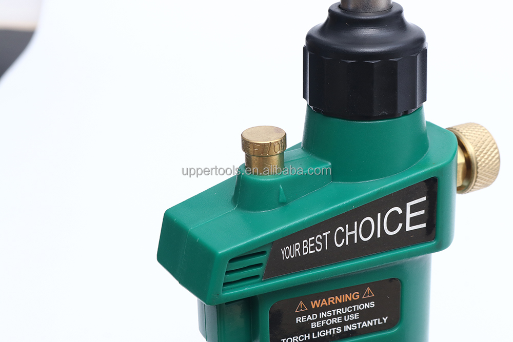 Precise Brazing with Automatic Trigger Start MAPP Torch and High Intensity Propane Flame