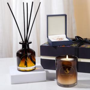 Wholesale Custom Essential Oil Glass Aroma Reed Diffuser Occasion Design Set from china suppliers