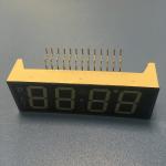 Ultra white customized 7 segment led display 4 digit for oven control