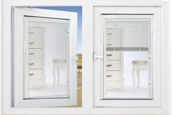 Quality Custom Hollow Blinds In Window Glass Panel / Injection Moulding Glass Frame for sale