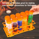 SCIENCE LAB Primary Science Jumbo Test Tubes With Stand, Set Of 10 Tubes,