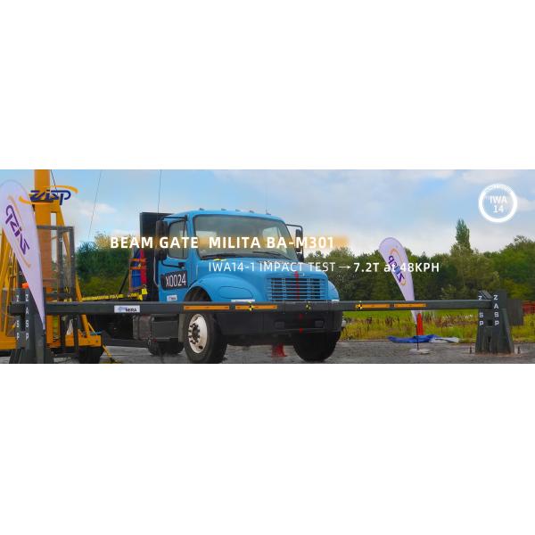 Manual Handing Rising Beam Barrier Heavy Duty With Q235 Carbon Steel Material