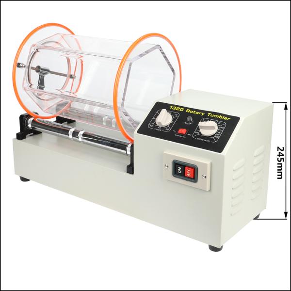 16kg Rotary Tumbler Jewelry Polisher With Timer 580W For Studio And Small Jewelry