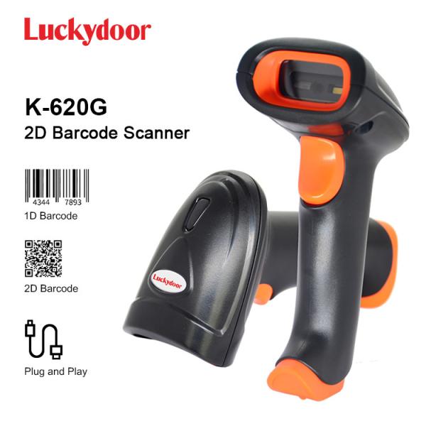 Quality 1D 2D USB Handheld Barcode Scanner QR Code Reader Android Barcode Scanning Gun for sale