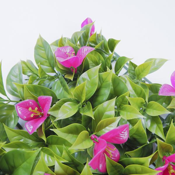 Multi Usage Artificial Boxwood Panels PE Ecofriendly Plastic Plant Wall Hedge