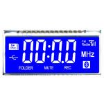 Custom Segment LCD Display Fully Customizable TN Transmissive Positive Wide Temp