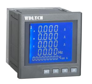 Wholesale Harmonic Digital Multifunction Meter 3p4w Internet 40-60hz Frequency from china suppliers