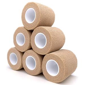 Wholesale Medical Cohesive Bandages Roll Self Adhesive Wound Dressing Non Woven Material from china suppliers