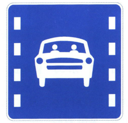 Custom Saftey Sheet Traffic Signal Motor And Non Motor Vehicle Driving Signs Board