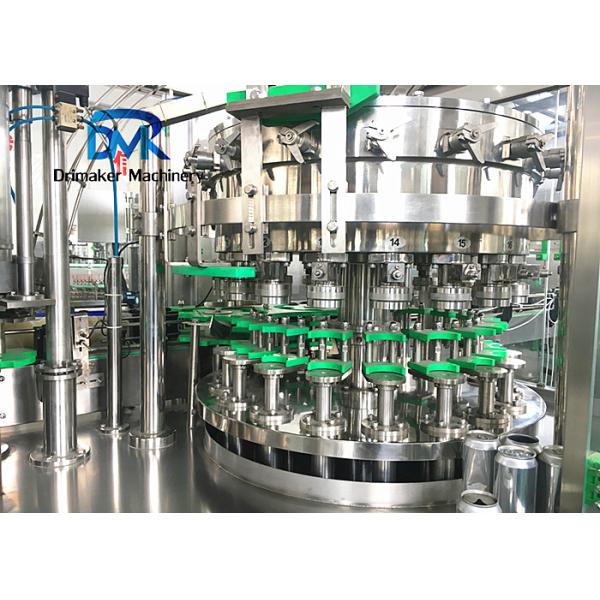 Stable Performance Beer Canning Equipment Safe Operation 3800*2700*2200 Mm