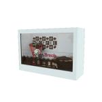 55 Inch Customized Transparent Lcd Monitor , Android Network Transparent Touch