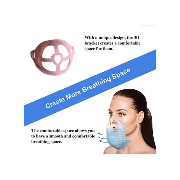 Adults Plastic Silicone 3d Face Mask Bracket Frame Customized Plastic Products