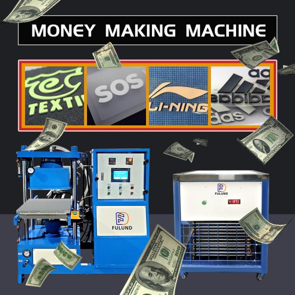 Quality 12kW Silicone Products Making Machine Automatic Ejection Vulcanizing Vacuum Curing Press for sale